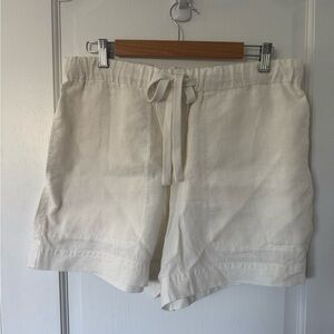 Vince Linen Drawstring Shorts | Size L | NWT